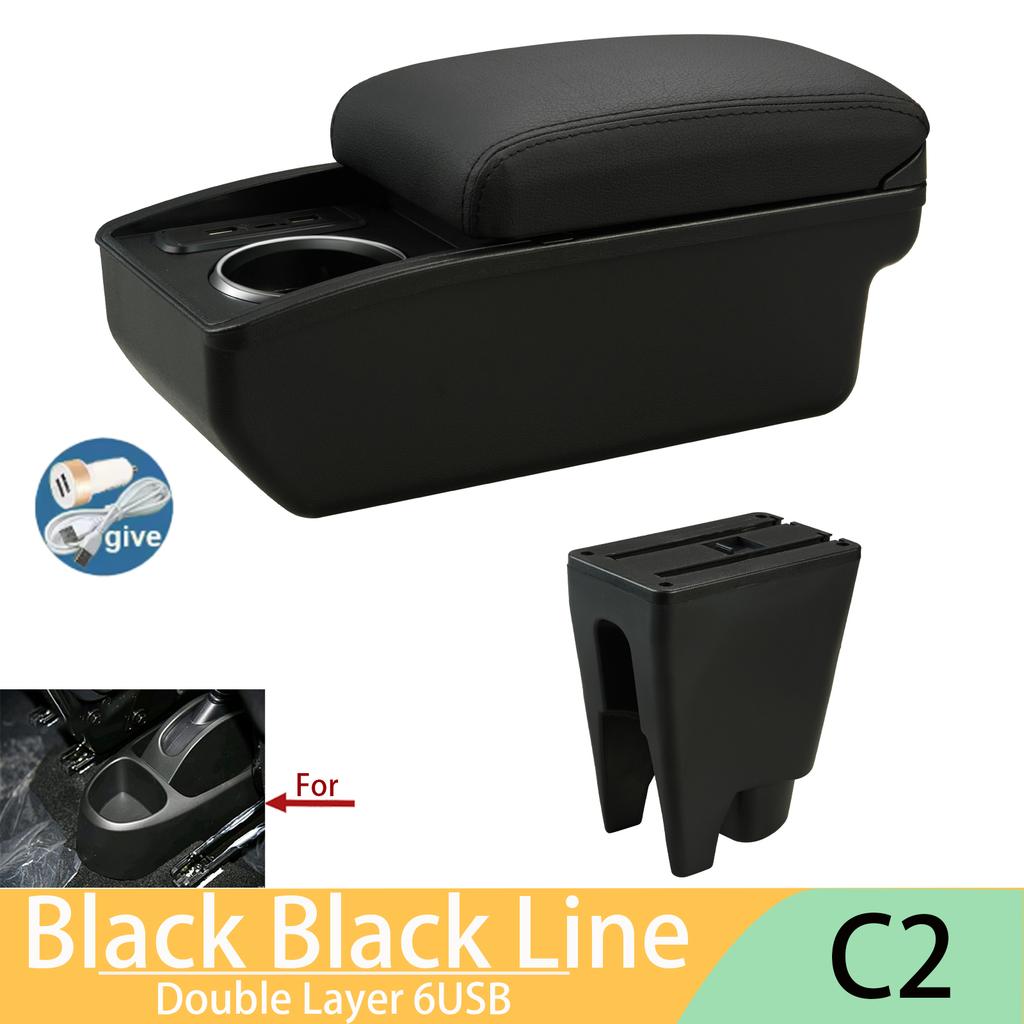 For Peugeot 107 Armrest For Citroen C1 Toyota Etios Aygo BJ Armrest Box Car Accessories Store Box Interior Parts details