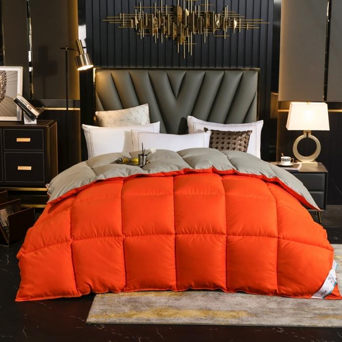High Grade White Goose/Duck Down Comforter Duvet Winter Quilt Blanket Filler with Cotton Cover Thick Twin Full Queen King Size