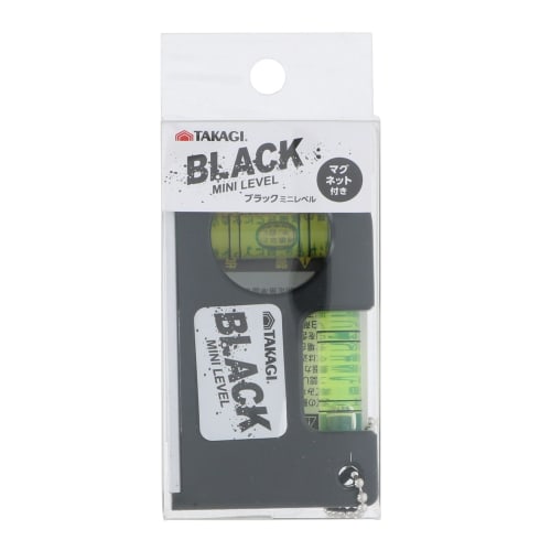 Takagi TAKAGI Black Mini Level with Magnet