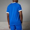 Adidas Originals Adicolor Classics 3-Stripes Football Sports Short Sleeve T-Shirt Men Tops Blue IU2123