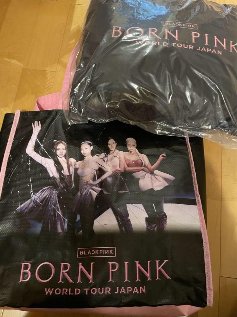 [USED] BLACKPINK BORN PINK Premium Seat Cushion and Bag