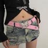 Fashion Waist Belt Women PU Belt Y2K Cool Girl Waist Decor Clothing Accessories