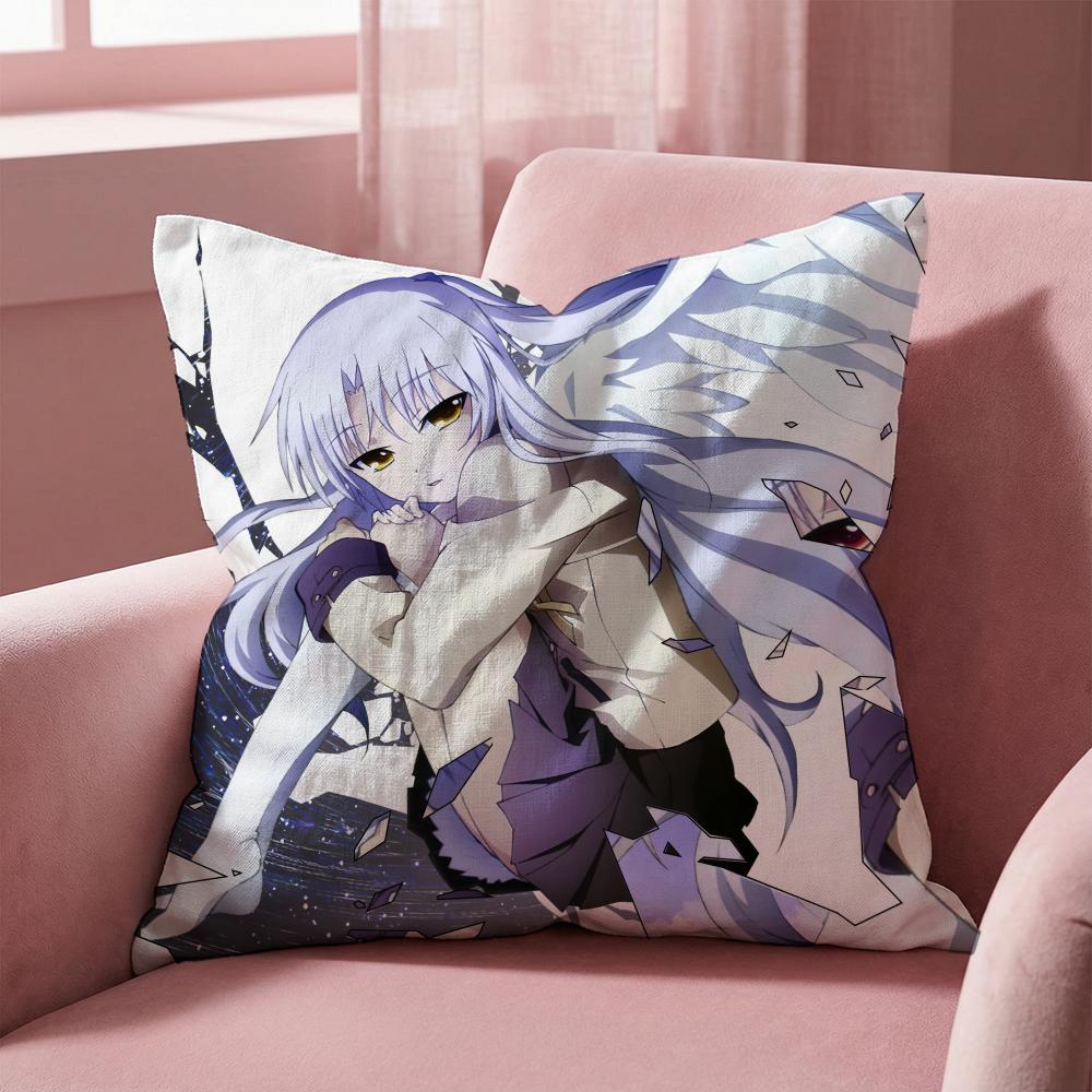 

Аниме A-Angel Beats Наволочка Многоцелевая Наволочка для Дома и Автомобиля - Двусторонняя, Мягкая и Прочная для Повседневного Использования 30cmx30cm