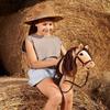 Hobby Horse A3 | Stick Horse | Hoppihorse Beige | + Accessory Set