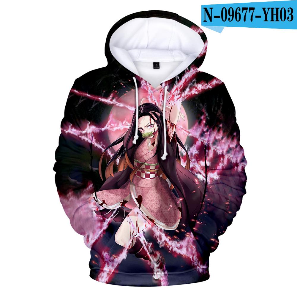 Anime Demon Slayer Kimetsu No Yaiba 3D Printed Hoodies Men Women Hoodie Harajuku Sweatshirts Boys Girls Tracksuits Clothes