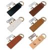 DIY Ersatz PU Leder Tasche Verschluss Handgefertigt Metall Druckknopf Tasche Haspel Tasche DIY
