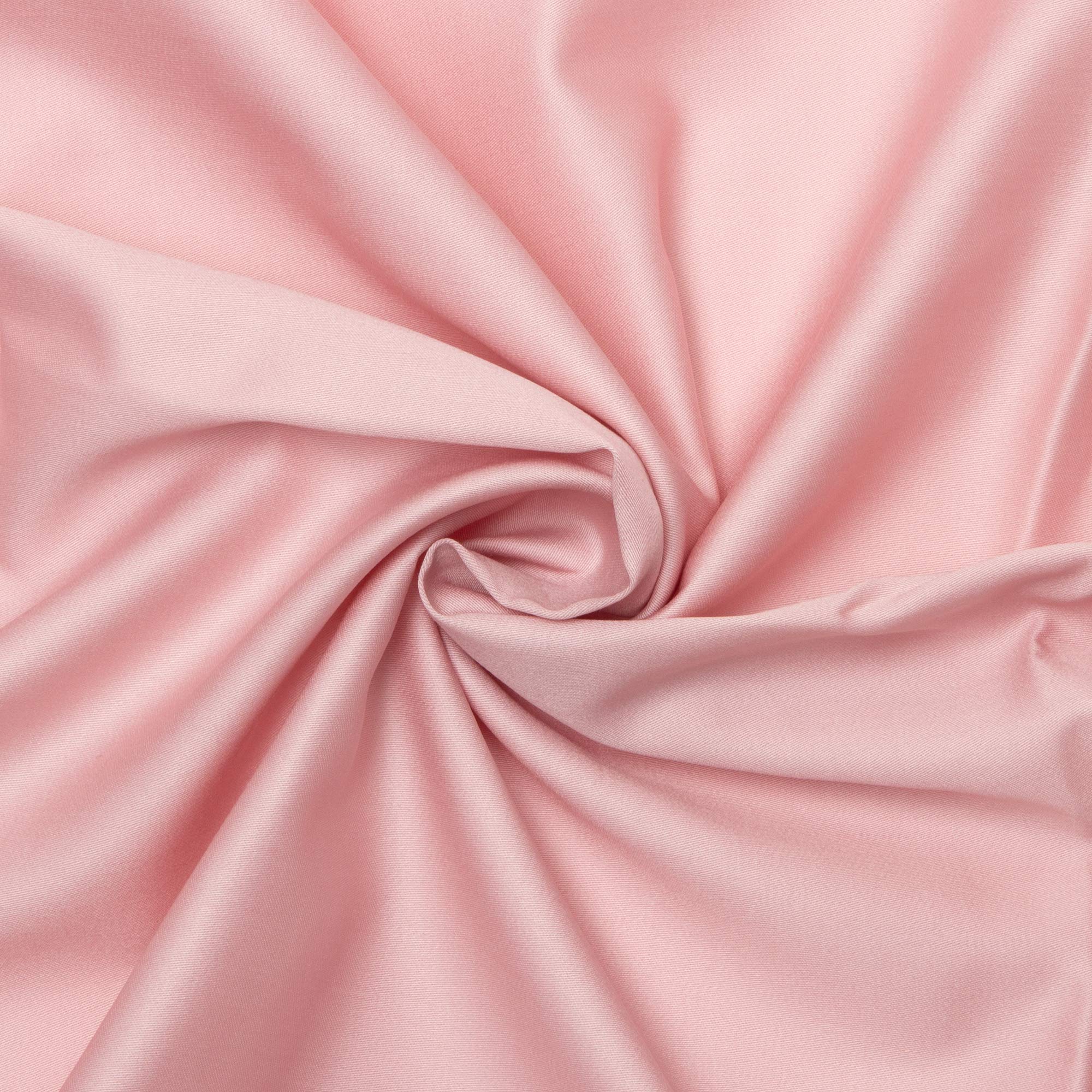 

Nippon Chuko Cotton Satin 108cm Wide x 3m Light Solid Color Fabric, Cut, Pink, YS11063-57-3M,