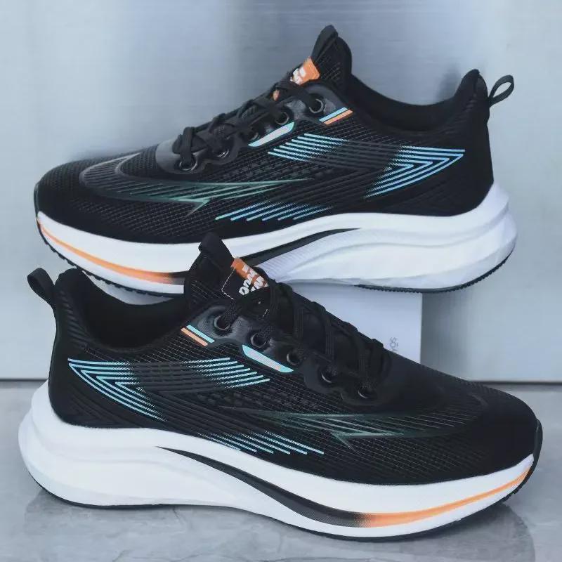 Men's 2025 Autumn Waterproof Leather Running Shoes - Ultra-Light, Trendy Sports Footwear for Students