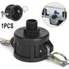 275 330 Gallon IBC Tote Water Tank Drain Adapter 2"Cam Lock for Garden Hose 3/4"