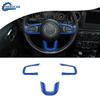 Steering Wheel Trim Cover Decoration Accessories for 2018+ Jeep Wrangler JL JT