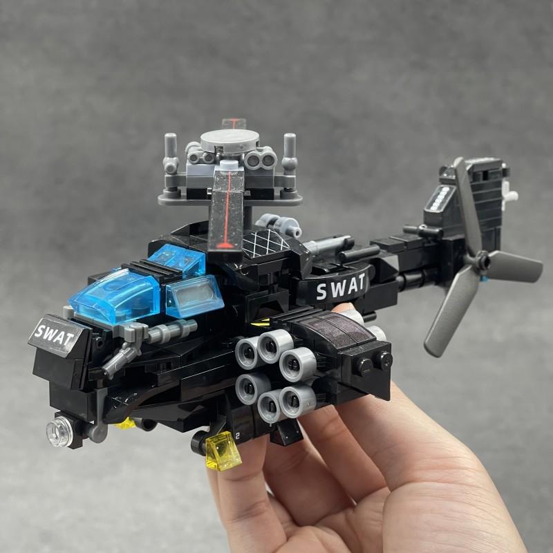 

Desert Hummer special police patrol car armored car building blocks jeep small particles assembled children s toy gifts