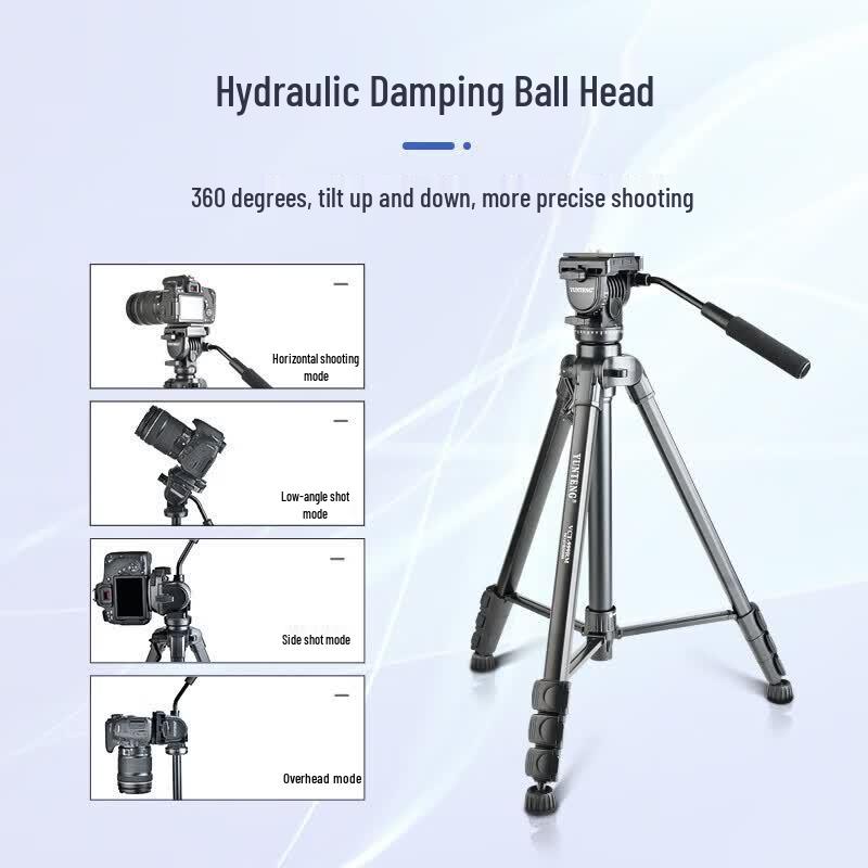 YUNTENG VCT-999 Professional Tripod with Hydraulic Head