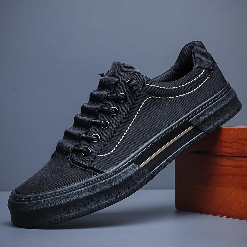 Fashion New Men's Shoes Fashion Breathable Flat for Man Outdoor Sneakers Korean Version Trend Board Lace-Up Mens tenis Shoe SS24823