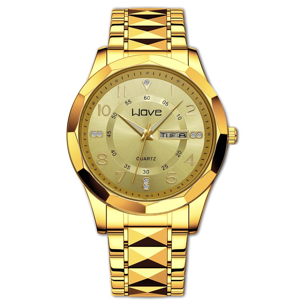 Langjue Men'S Watch Luminous Watch, Weekly Double Calendar Quartz Watch, Couple Watch