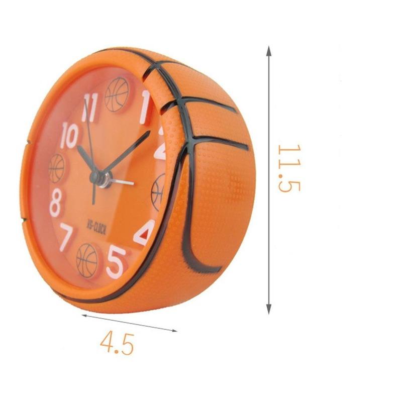 Creative Basketball Football Sport Alarm Clock Stereo Digital Clock Student Kids Room Table Clock Gifts