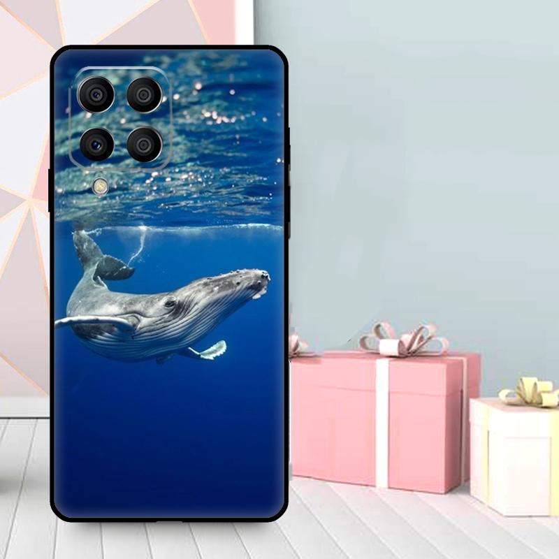 Ocean Whale Shark Waves Case For Samsung Galaxy M06 M11 M31 M14 M34 M54 M12 M32 M52 M15 M13 M16 M36 M56 M53 M35 M55