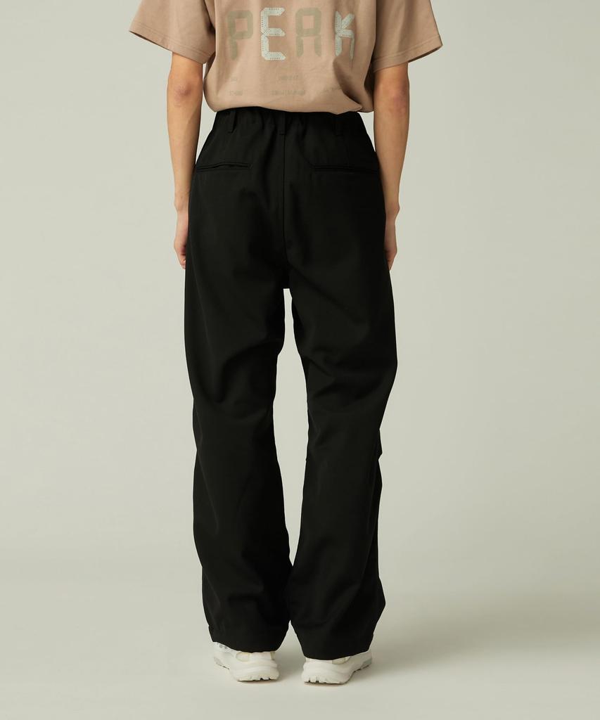 Snow Peak Hybrid Wool Trousers Long Size PA-25AU010 (Men's/Women's Pants, BLACK, M)