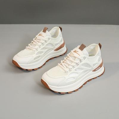 0 New Summer Women's Shoes Breathable Hollow Mesh Shoes Children's Little White Shoes Casual Versatile