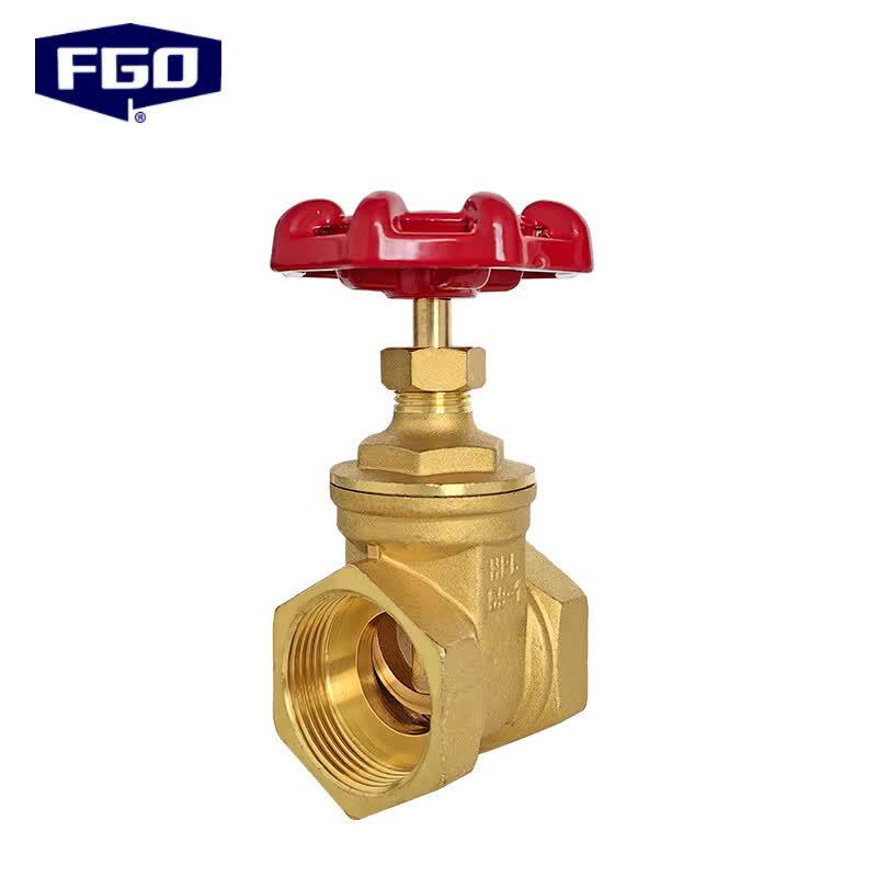 FGO Heavy-Duty Brass Gate Valve