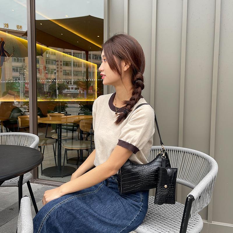 Женская модная и минималистичная сумка для подмышек — фото 3