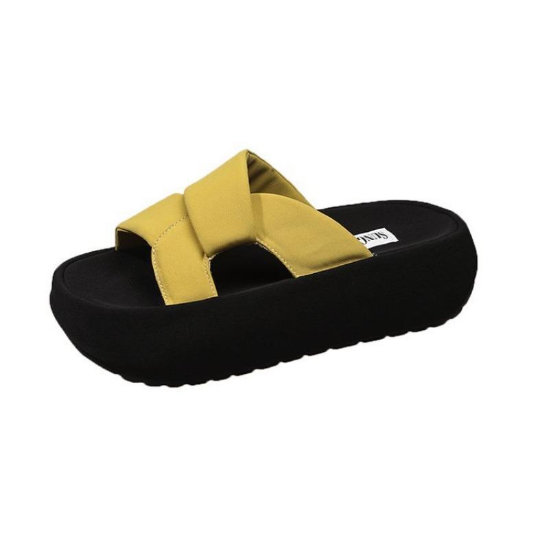 Thick-soled Shoes Women's Shoes Sandals New Summer Style Beach Flip-flops
