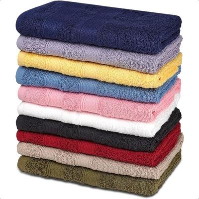Classic Hand Towels Pack of 10 16 X 28 Inches 100 Ring Spun Cotton Light Weight Er Absorbent Fast Drying Towels for Use In Bath