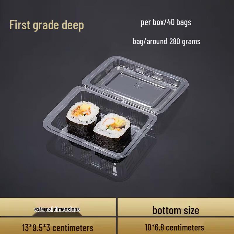 

Shixun Disposable Clear Sushi & Food Container
