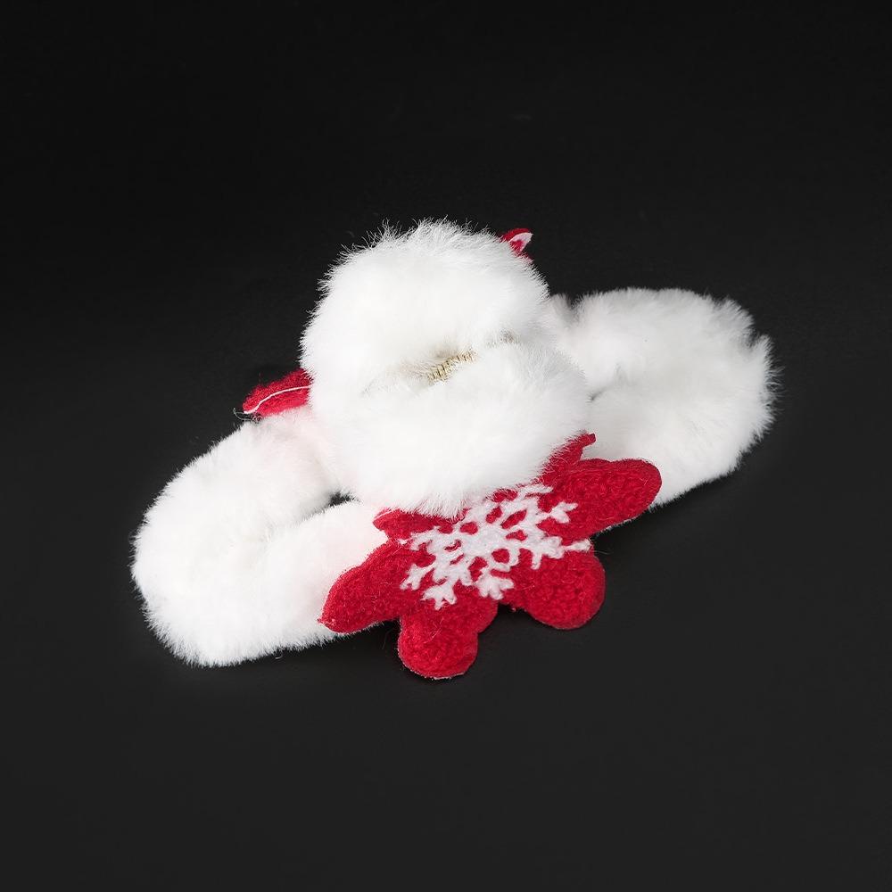 Hairpin Santa Claus Grab Clip Christmas Tree Snowflake Hair Claw  Autumn and Winter