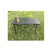 Portable Carbon Steel Folding Table & Chair Set for Camping, Dining, Coffee Shops, and Snack Stalls