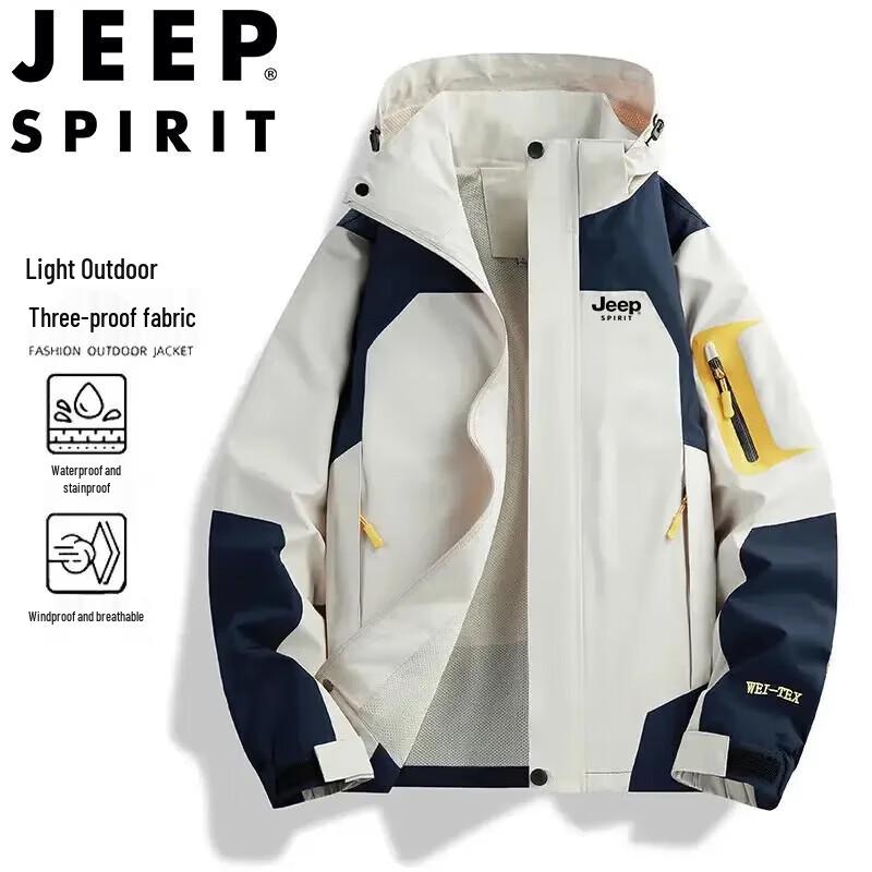 JEEP SPIRIT Men's Outdoor Jackets & Tees