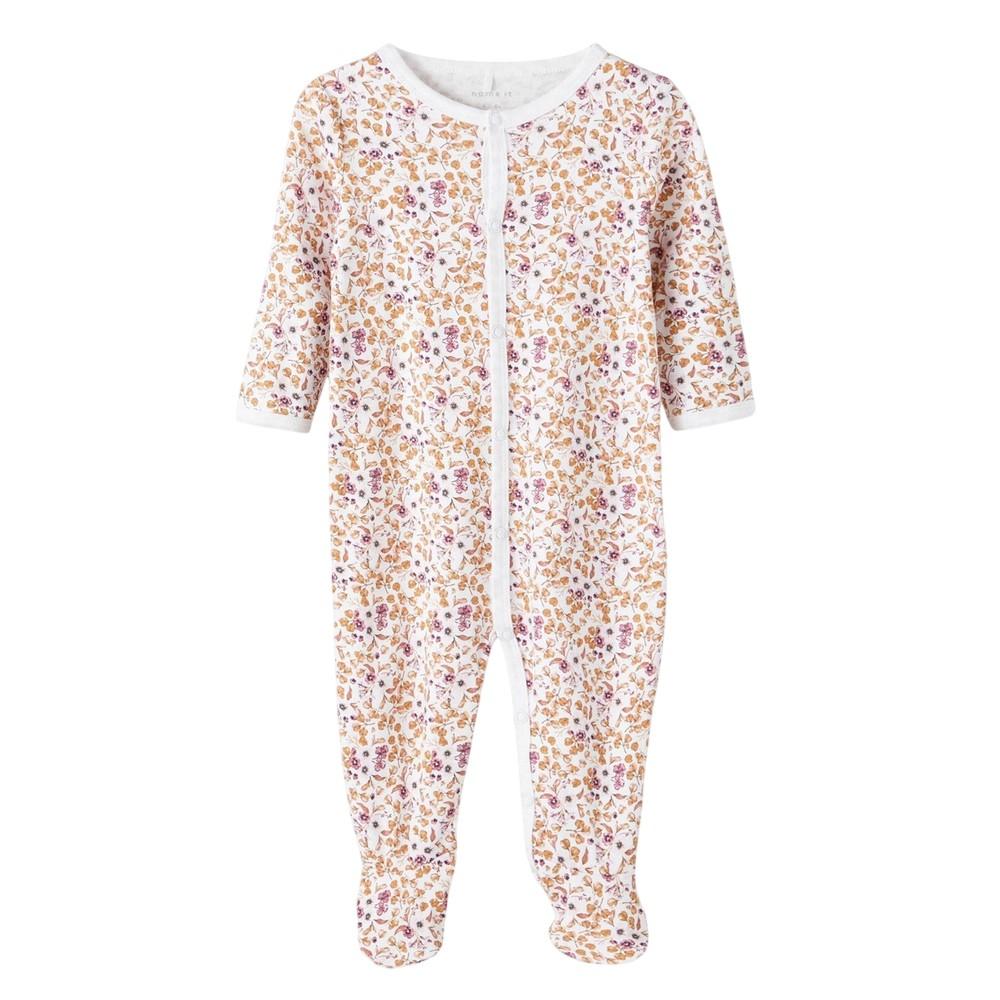 Name It Baby Crew Neck Long-Sleeved Sleepsuit (Pack of 2)