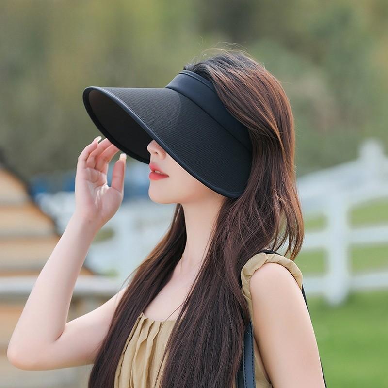 Summer Sun Protection Hat With Wide Brim For Outdoor Women
