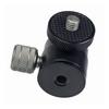 Mini Ball Head for GoPro for Osmo 360 Degree Rotatable Aluminum Alloy 46026 Screw LED Video Light Cell Phone DSLR