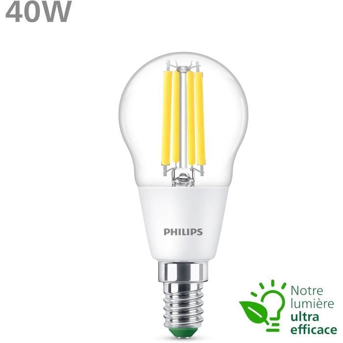 Ampoule LED - Philips - E14 - 40W - Blanc froid 4000K - Classe A