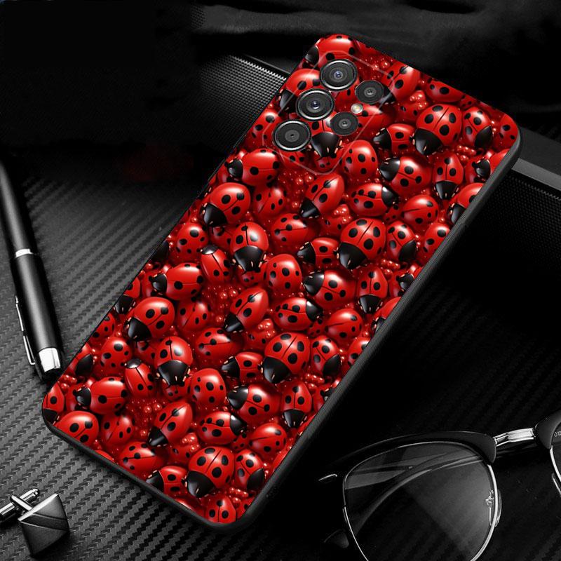 Phone Case For Samsung Galaxy S26 S25 S24 S23 S22 S21 Ultra S24 S23 S22 S21 S25 Plus S24 FE Ladybug