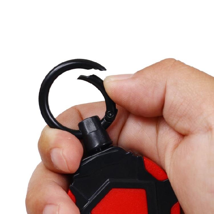 Retractable Keychain, ID-Badge-Reel, Retractable Badge Holder Steel Cord Keyring