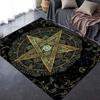 2025 New Satan's Pentagram Carpet Rug for Living Room Bedroom Home Sofa Decoration,Kids play Non-slip Floor Mat138