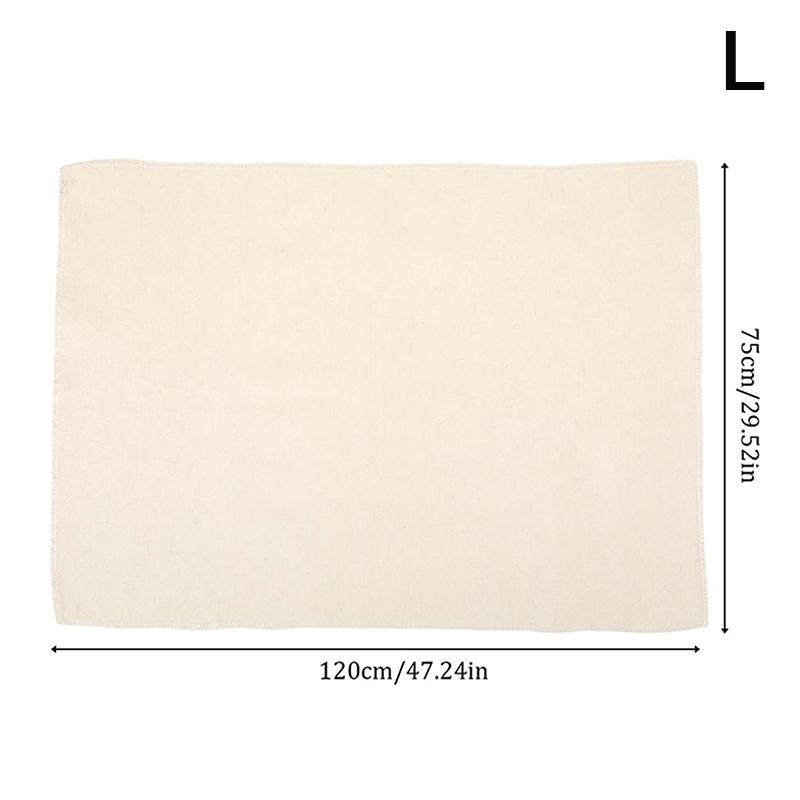 

Ткань для расстойки хлеба для выпечки хлеба, многоразовая плотная льняная ткань для теста, багетов, буханок, кондитерских изделий, кухонный инструмент для выпечки хлеба L