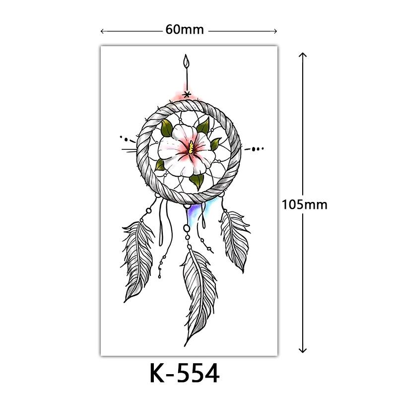 Small Fresh Tattoo Sticker, English, Alphabet Flower Butterfly Sketch Line, Waterproof Tattoo Sticker Tattoo