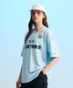 Leijibi Hydro Mesh Performance Oversized W Rash Guard Short Sleeve Jersey Sky Blue