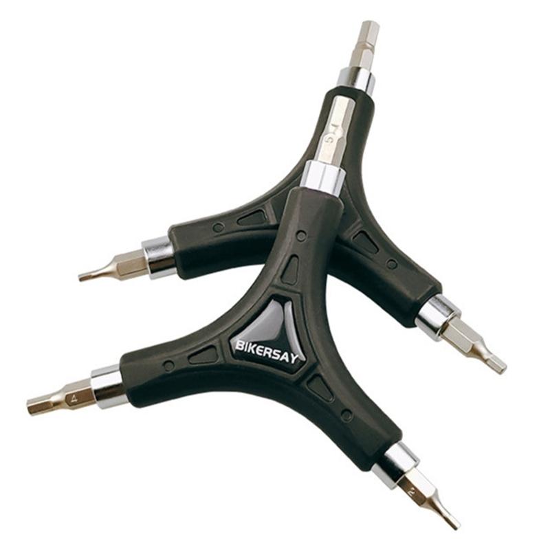 Spanner Internal Hex for Key 3 Way Bike Hex Wrench All In One Bikes Maintenance