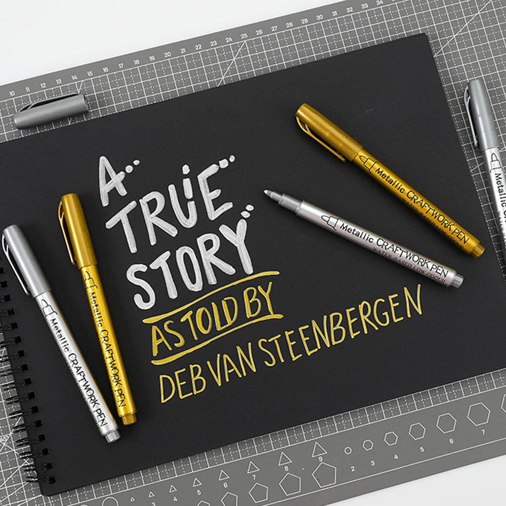 2 Adet Kalıcı Marker Kalem Su Geçirmez Yağ Bazlı Boya Markerları Altın Gümüş Renkli Yağlı Grafiti Kalemleri Öğrenci Çizim Malzemeleri