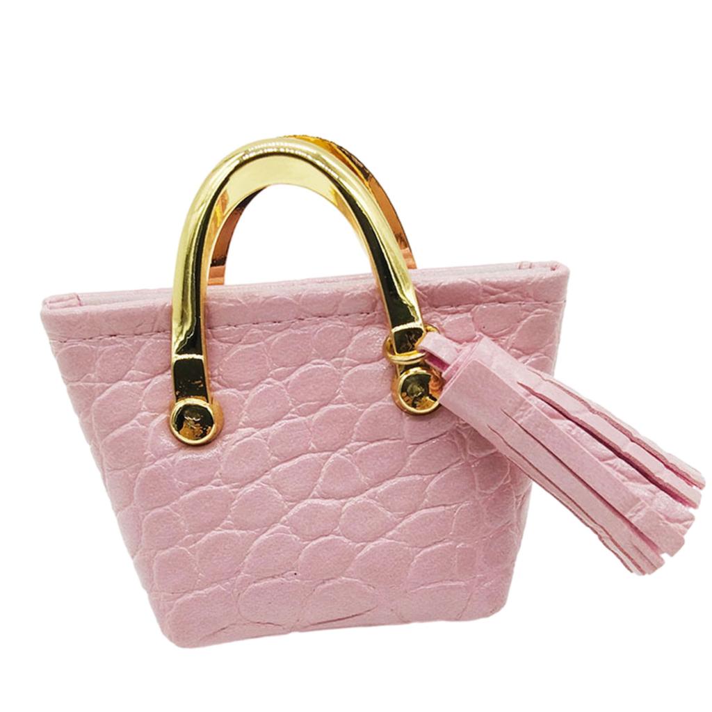 1/6 Actionfiguren Handtasche BJD Puppe PU Leder Dekoration für Mini Puppe Schultasche Puppenhaus Spielzeug Zubehör