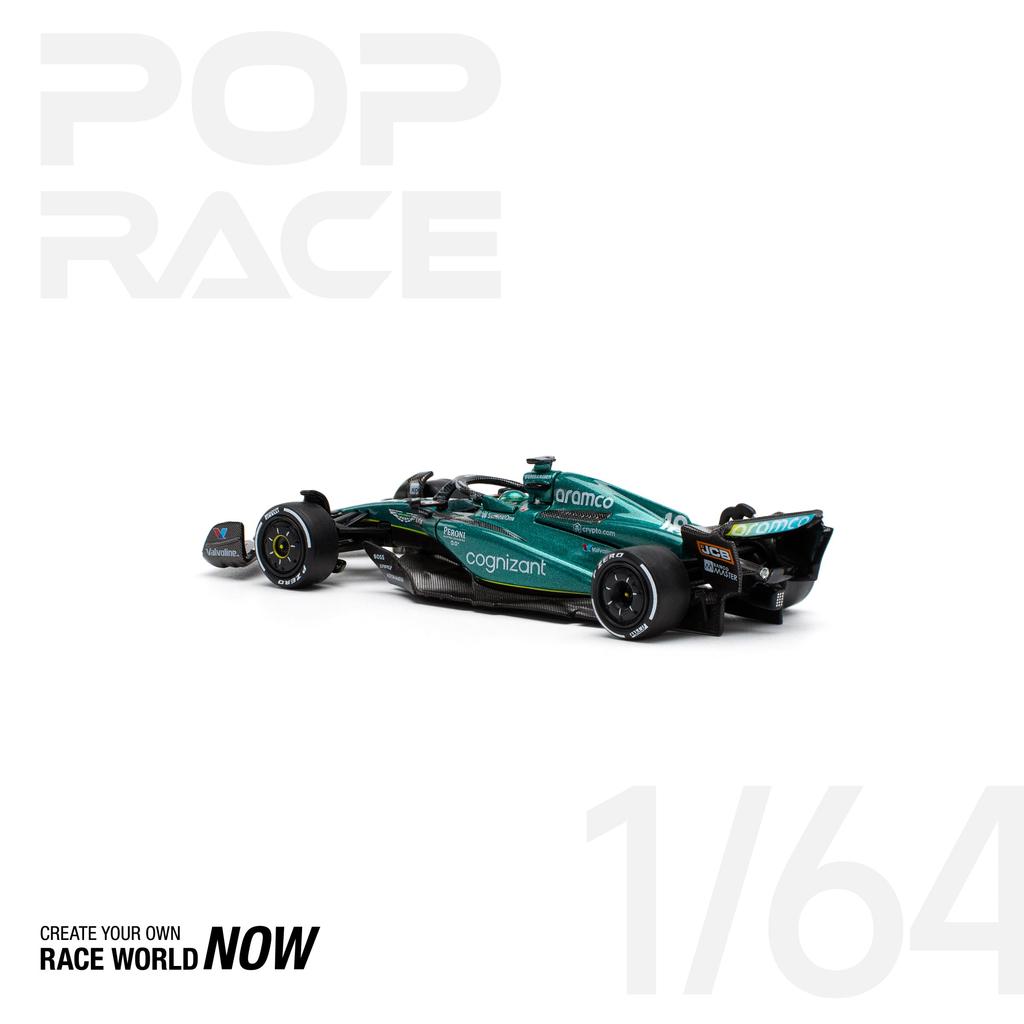 POP RACE Aston Martin AMR23 Lance Stroll PR640234 1/64 (Finished Model)