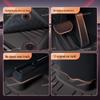 Pamir Brown TPE Floor Mats for Nio ES8 - Complete Car Interior Accessory Set