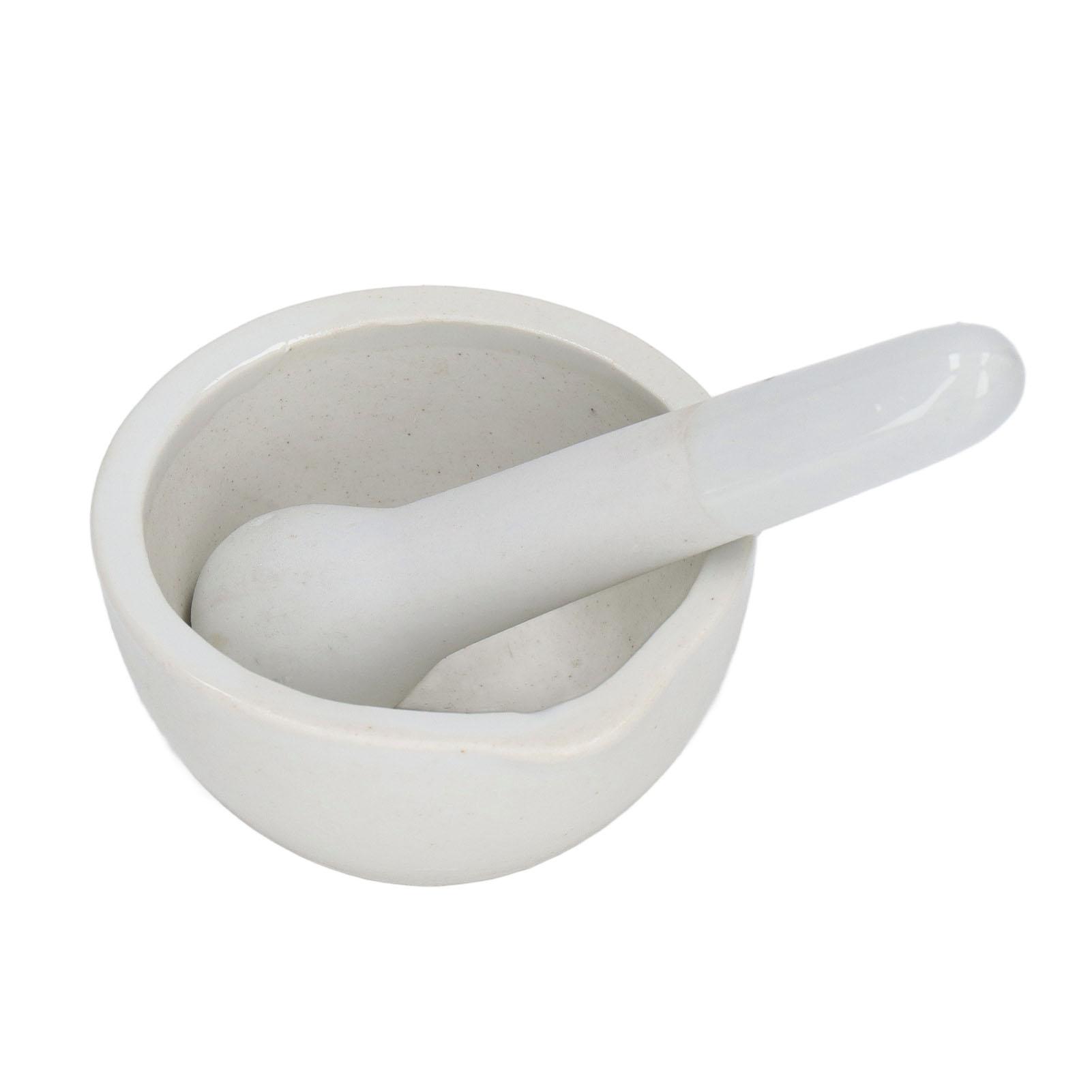 

10 наборов 60 мл ступка и пестик набор маленькие керамические шлифовальные чаши лабораторные принадлежности