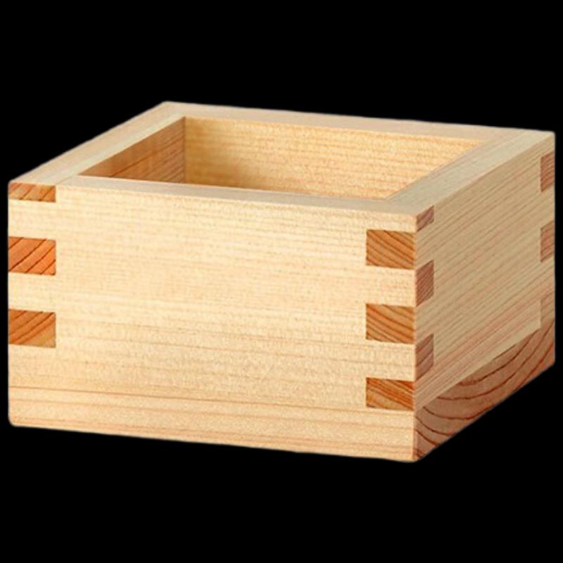 

Deou Xingguang Small Square Wooden Sake Cup