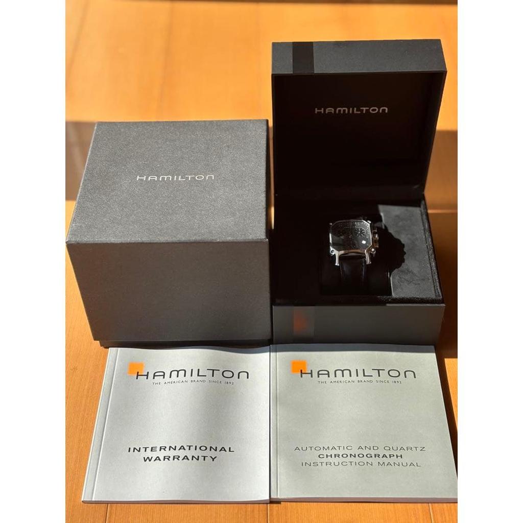 Used "Price Reduced!" Hamilton Square Chronograph Watch