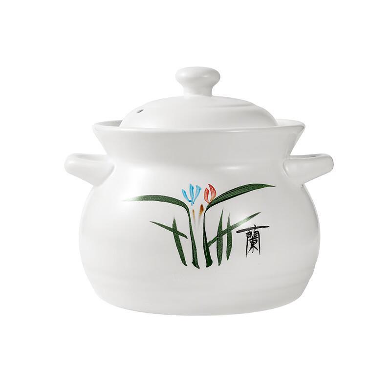 Saint Bede High-Temperature Ceramic Casserole Soup Pot