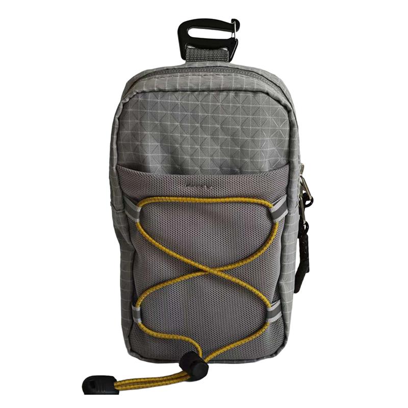 Multifunktionale Hüfttasche für den Außenbereich - Umhängetasche für Handy, Powerbank, Funkgerät-Halterung zum Wandern, Bergsteigen, Reisen